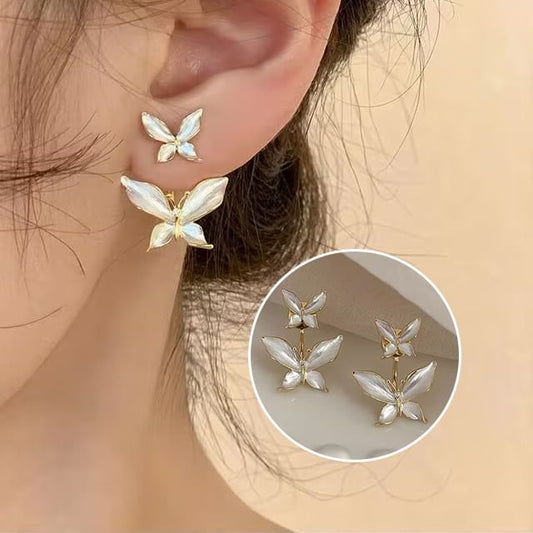 Jacket Butterfly Ear Alloy