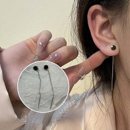 Rhinestone Alloy Earring Threader