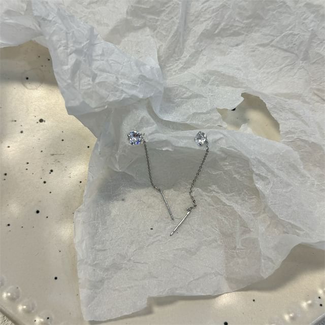 Rhinestone Alloy Earring Threader