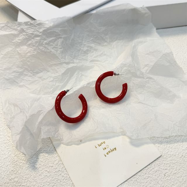 Alloy Open Designs) Hoop (Various Earring