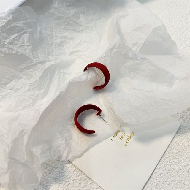 Alloy Open Designs) Hoop (Various Earring