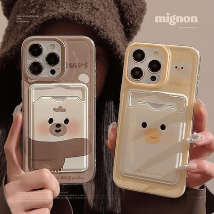Case Holder Phone Card Animal