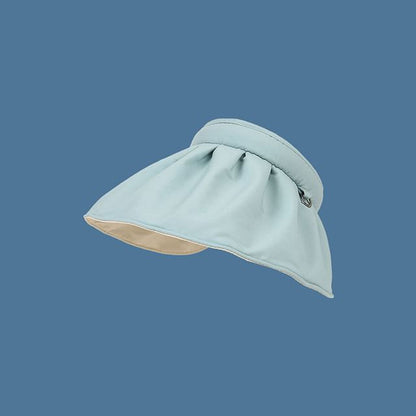 Plain Ruched Visor