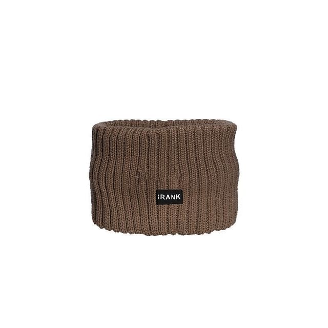 Plain Ribbed Knit Headband