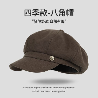 Cap Disc Newsboy Metal