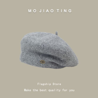 Hat Beret Wool