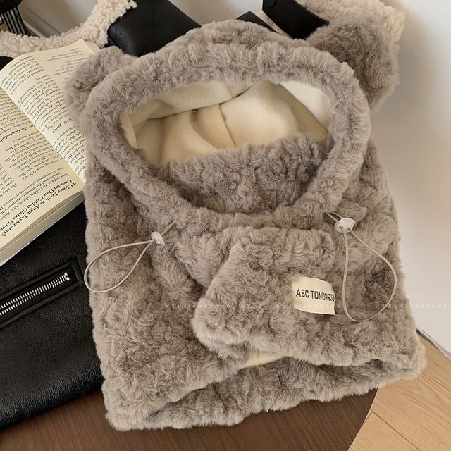 Balaclava Chenille Ear Bear