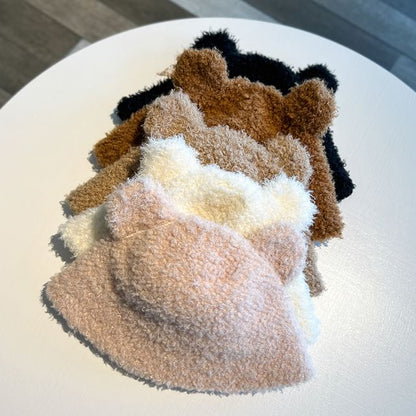 Hat Bear Cloche Ear Fleece