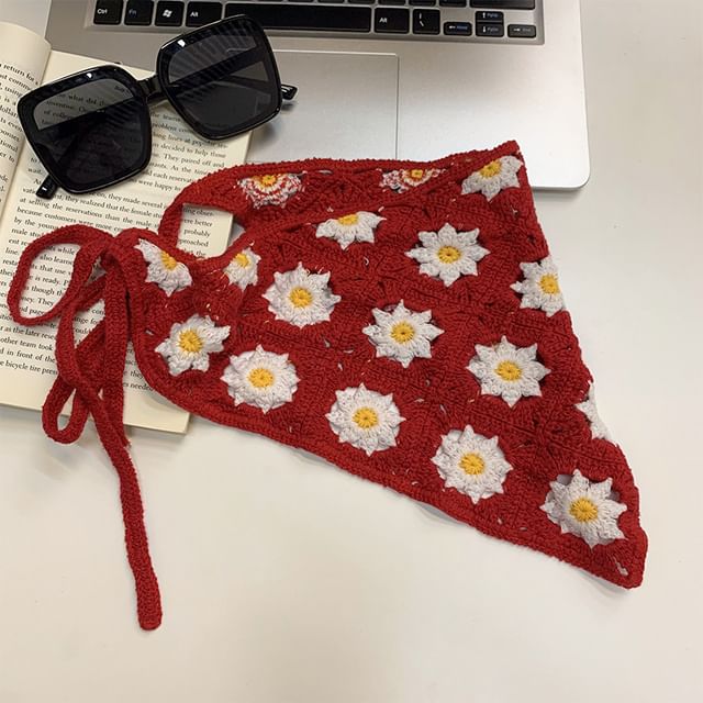 Crochet Knit Headkerchief