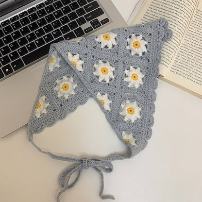 Crochet Knit Headkerchief