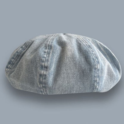 Washed Beret Denim