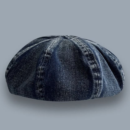 Washed Beret Denim