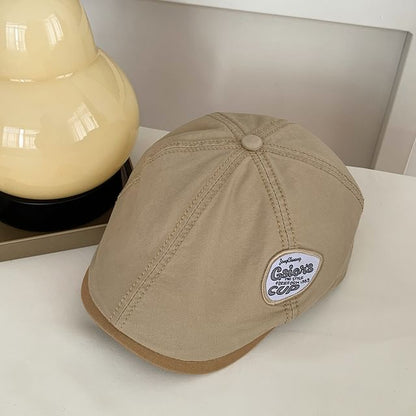 Flat Cap Applique Lettering