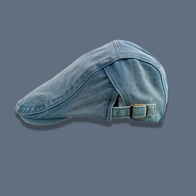 Cap Flat Denim Washed