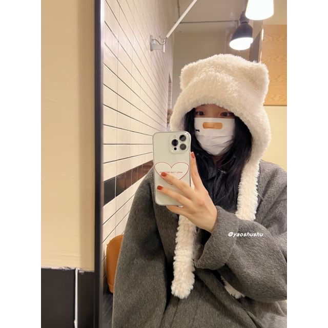 Hat Trapper Cat Chenille Ear