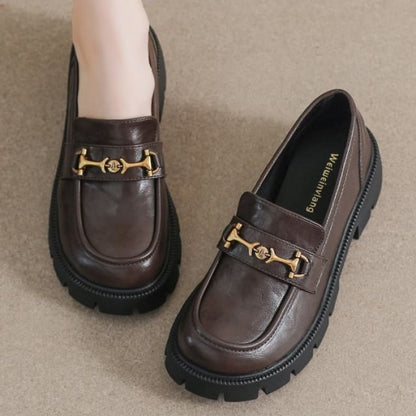 Platform Horsebit Loafers