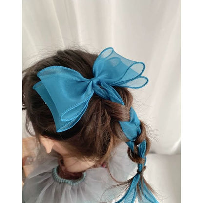 Bow Mesh Hair Clip