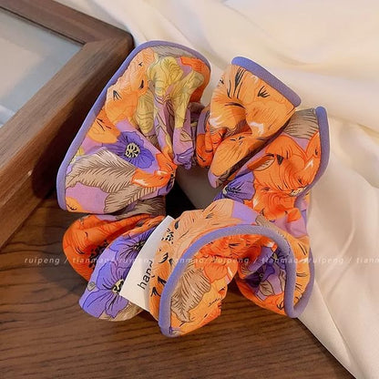 Print Fabric Scrunchie (Various Designs)