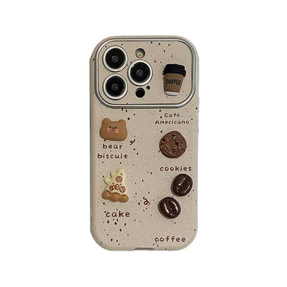 Phone Case Coffee Bear