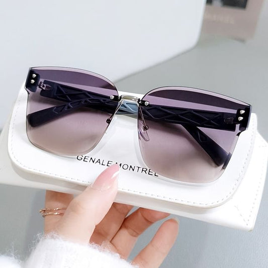 Square Frameless Sunglasses