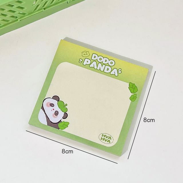 Panda Sticky Note