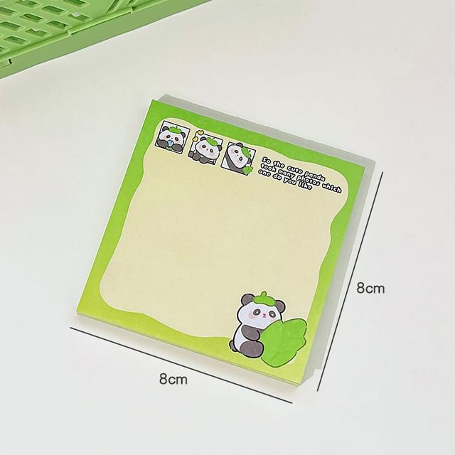 Panda Sticky Note