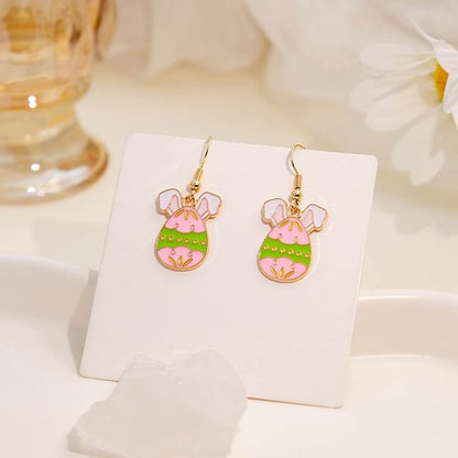 Easter Alloy Drop Earring