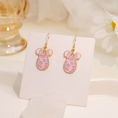 Easter Alloy Drop Earring