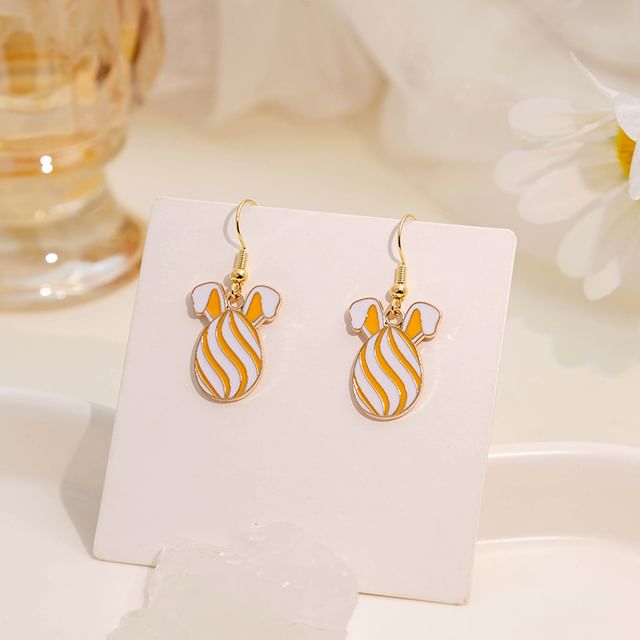 Easter Alloy Drop Earring