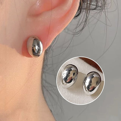 Alloy Polished Bead Ear Cuff