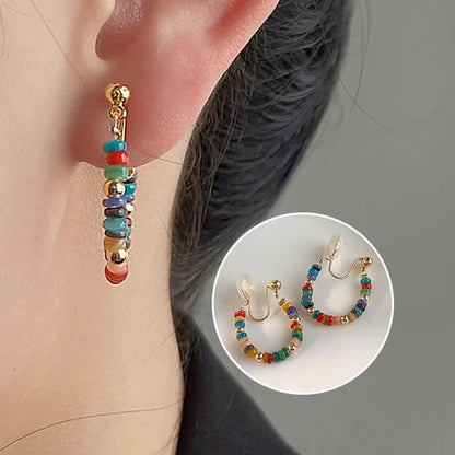 Ear Cuff Bead Alloy Hoop