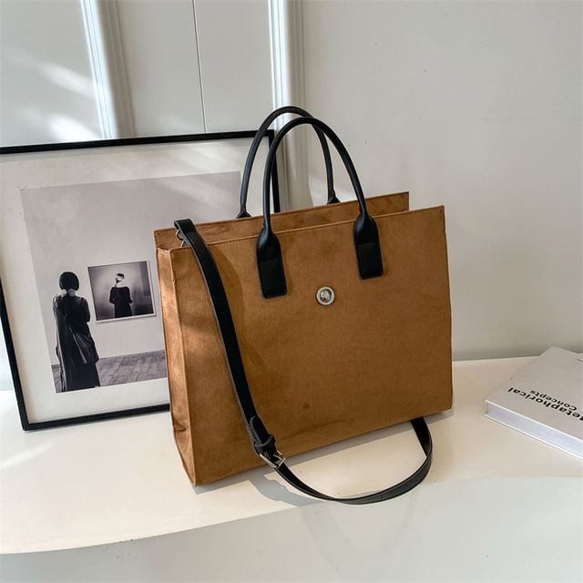 Velvet Tote Bag