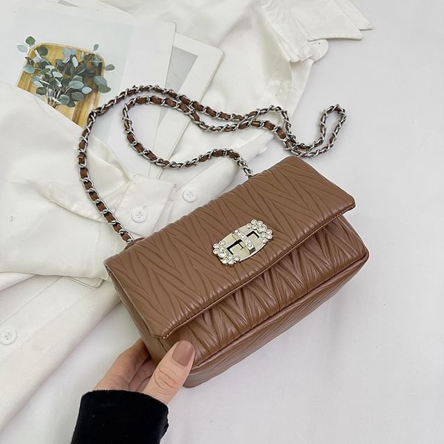 Shoulder Flap Bag Quilted