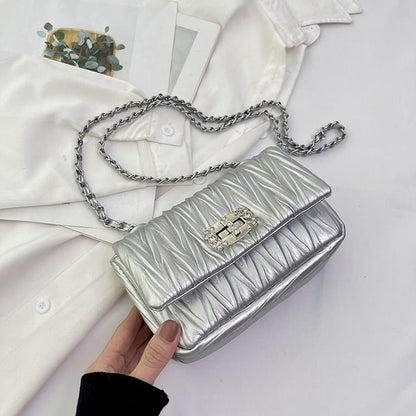 Shoulder Flap Bag Quilted