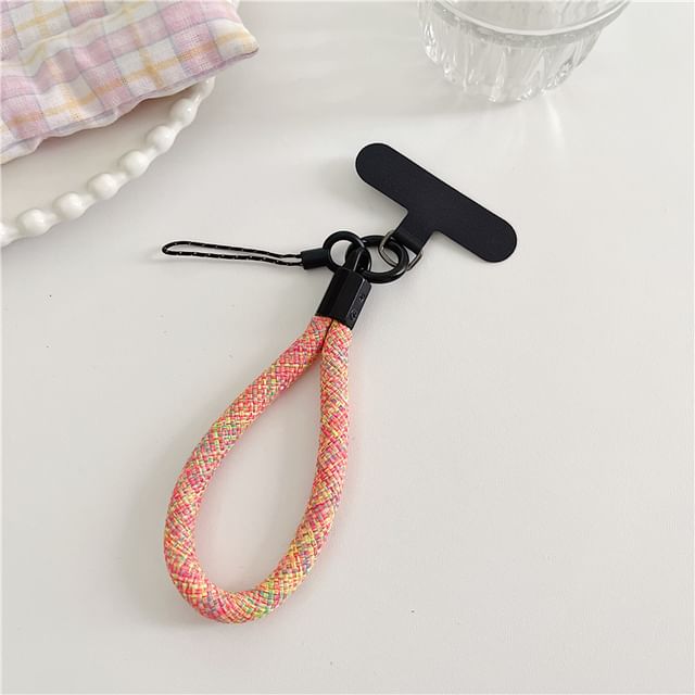 Phone Strap with Lanyard Pad