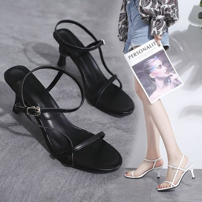 Ankle Sandals Strap Heel High