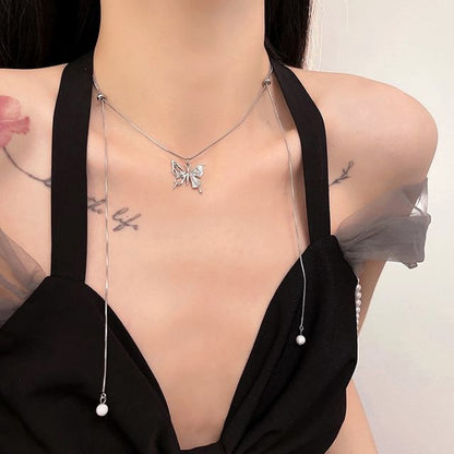 Pendant Necklace Butterfly