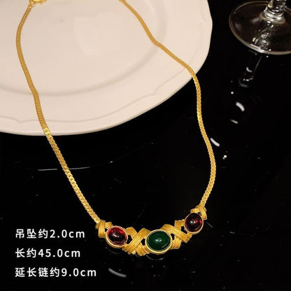 Pendant Alloy Choker (Various Designs)