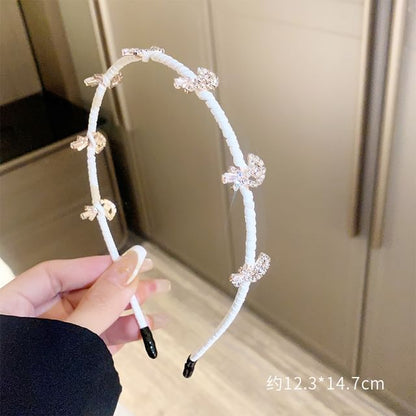 Embellished Alloy Headband (Various Designs)