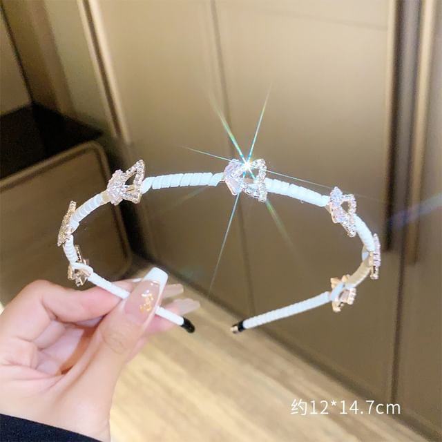 Embellished Alloy Headband (Various Designs)