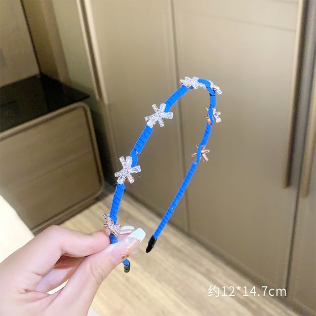 Embellished Alloy Headband (Various Designs)