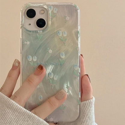 Floral Case Phone