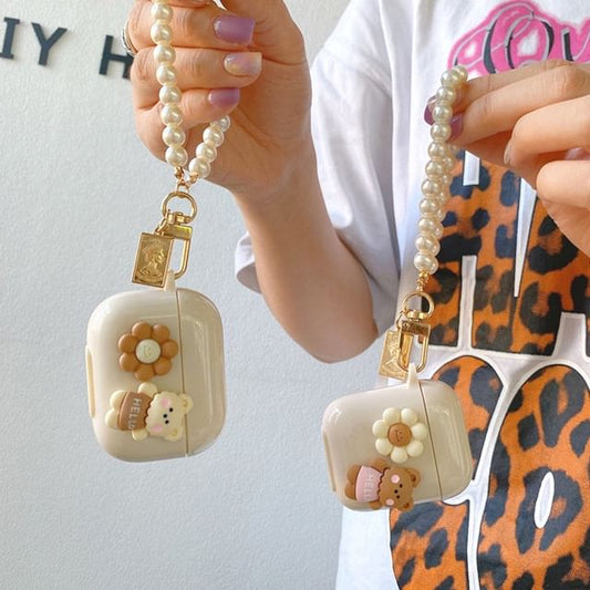 Pro Skin Earphone AirPods Bear / Case Floral