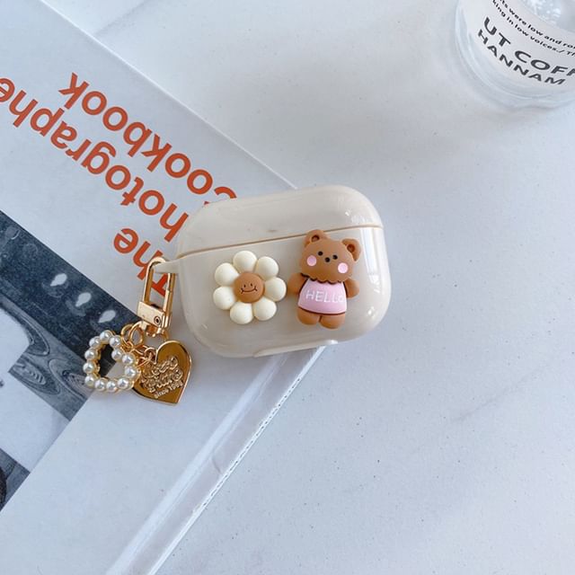 Pro Skin Earphone AirPods Bear / Case Floral