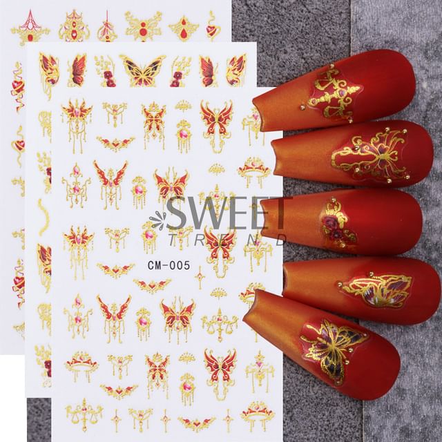 Print Nail Art Sticker