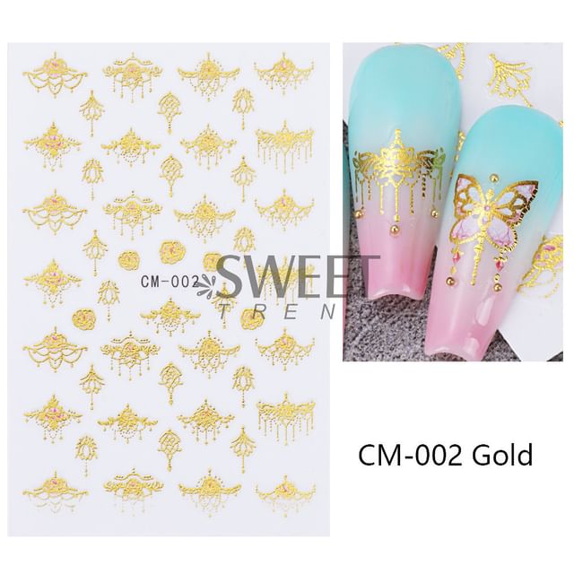 Print Nail Art Sticker