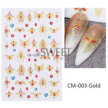 Print Nail Art Sticker