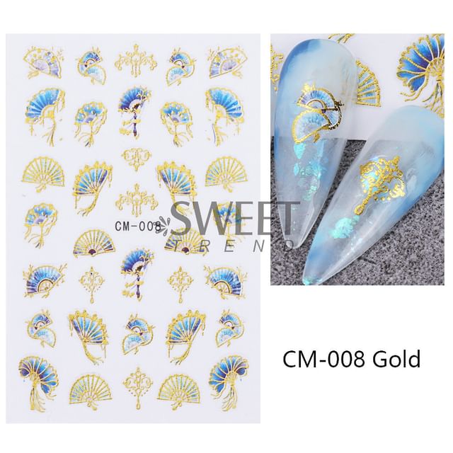 Print Nail Art Sticker