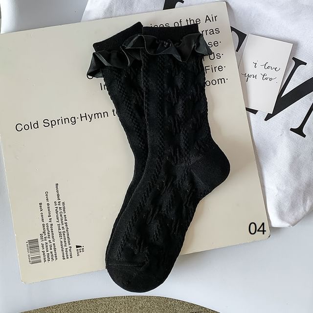 Chaussettes courtes (différents modèles)