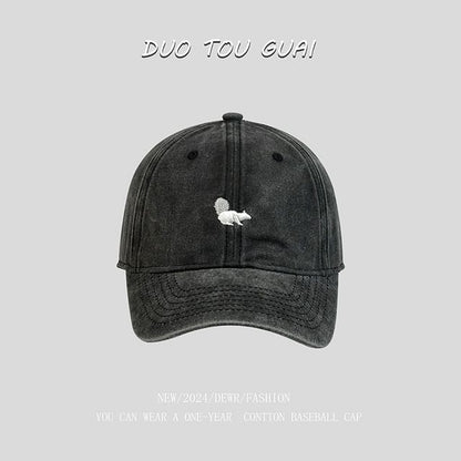 Cap Embroidered Squirrel Baseball